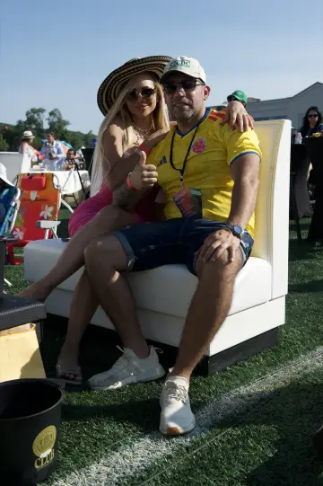 El público del festival: familias, amigos y camisetas de la selección